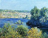 The Seine at Vetheuil 4 by Claude Monet